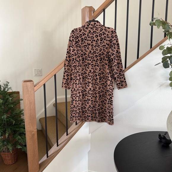 Rachel Zoe Leopard Print Long Knit Car – One Button – Size S - Picture 7 of 7